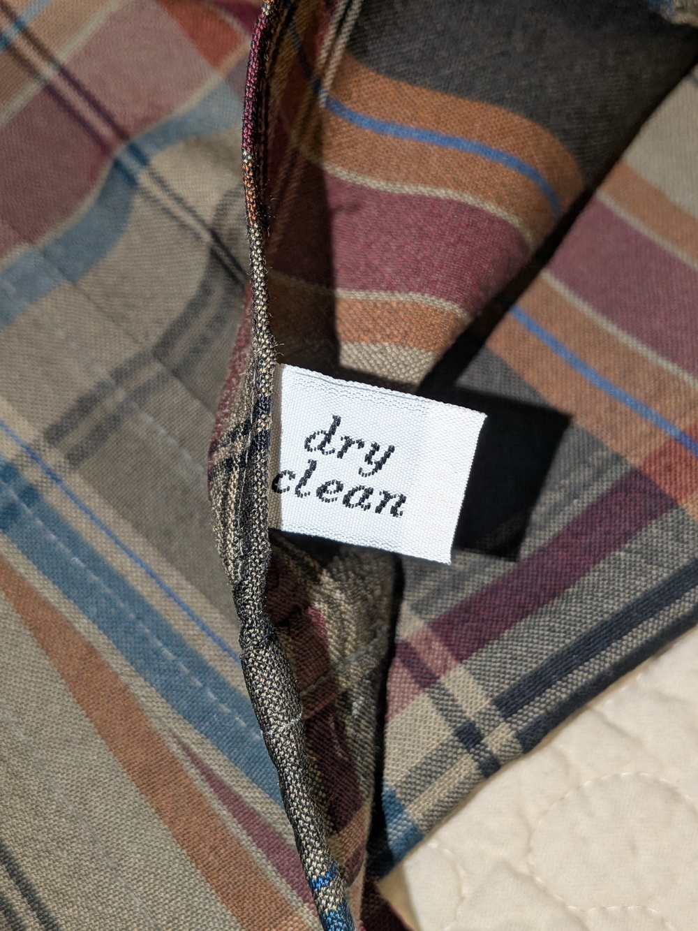 Pendleton Sir Pendleyon Line Multicolor Plaid Button-Down Wool shirt Men's XL - Picture 5 of 7